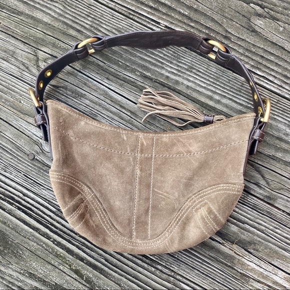 NWT Coach Soho Suede Small Hobo - Picture 2 of 7